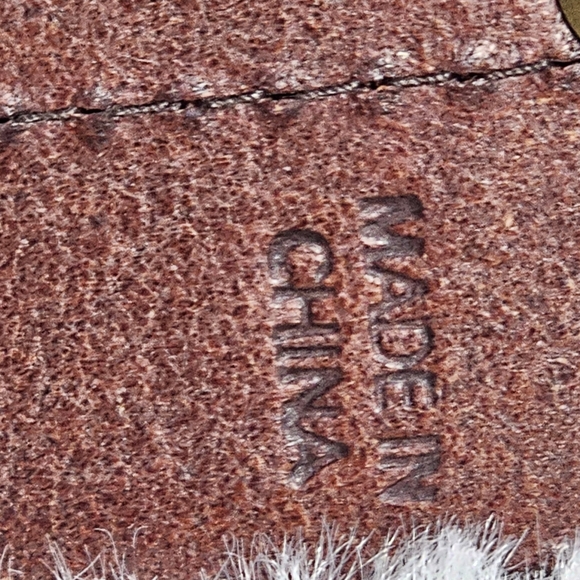 Ralph Lauren Brown Leather Belt with Gold Buckle - Picture 7 of 11